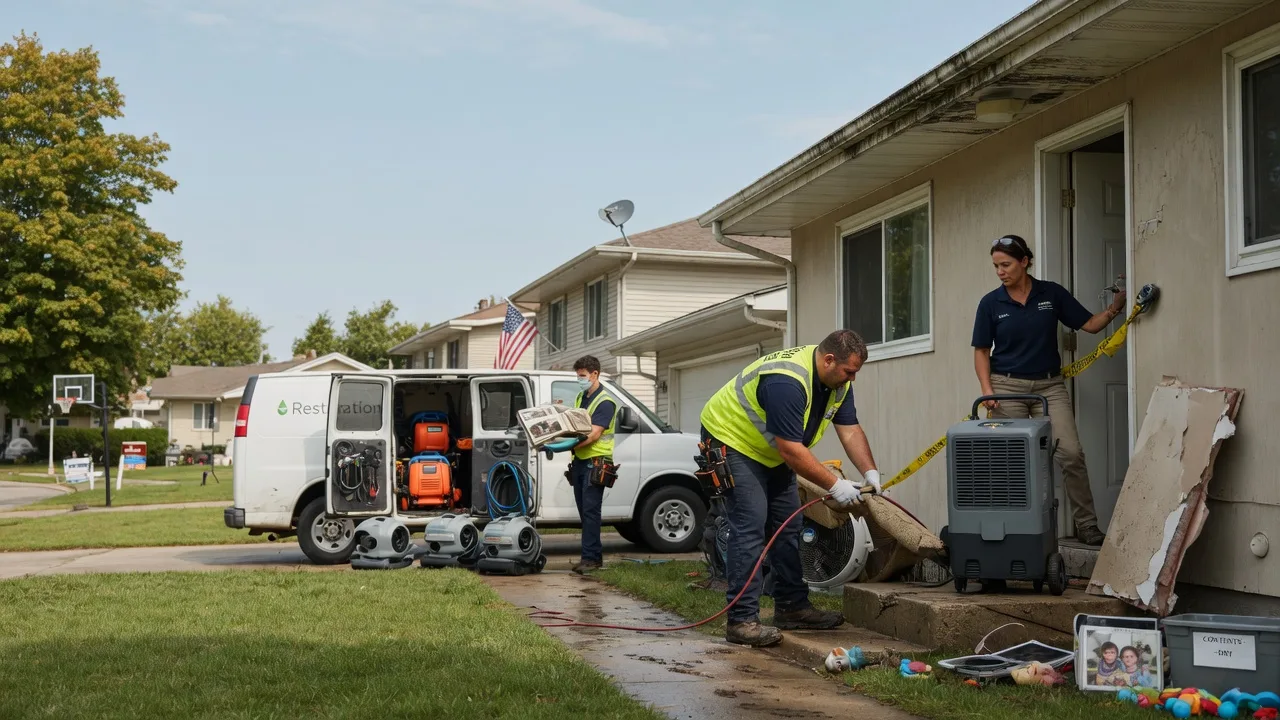 Water Damage Restoration in Brookville, OH near me